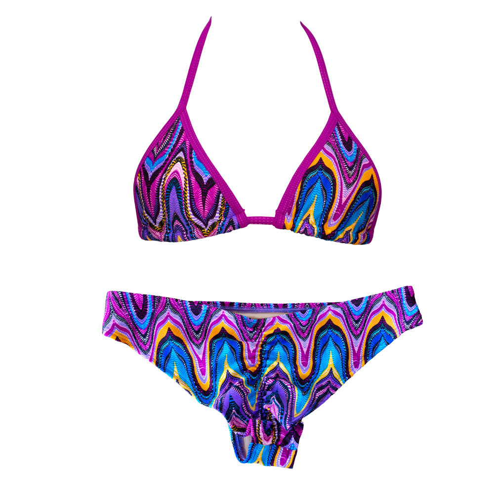 Peacock/Magenta Classic Cheeky Bundle